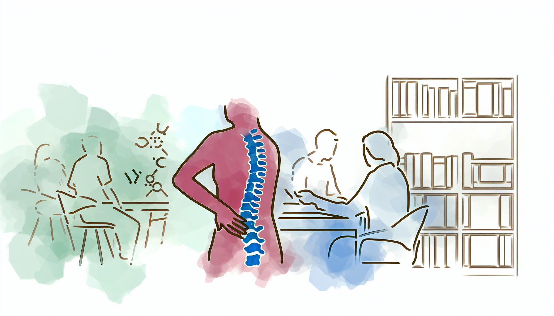 デスク作業における姿勢改善の効果検証｜腰痛軽減と生産性向上の医学的根拠